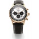 Citizen Chrono Pilot ∅42 mm - 10 ATM, Esfera plateada, correa de piel pespunteada