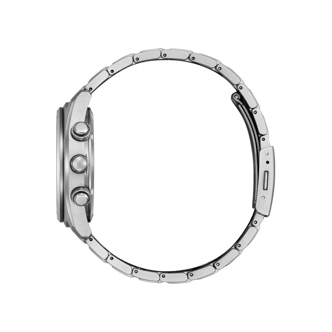 Citizen Chrono Super Titanium 4750 ∅40 mm - 10 ATM, Esfera azul, brazalete de super titanium