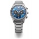 Citizen Chrono Super Titanium 4750 ∅40 mm - 10 ATM, Esfera azul, brazalete de super titanium