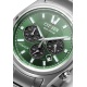 Citizen Chrono Super Titanium 4750 ∅40 mm - 10 ATM, Esfera verde, brazalete de super titanium