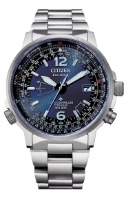 Citizen Pilot Super Titanium - 20 ATM, brazalete de super titanium