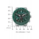Citizen Crono Pilot Acero ∅45,9 mm - 20 ATM, Esfera verde, brazalete de acero