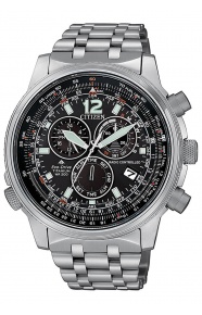 Citizen Crono Pilot Super Titanio - 20 ATM, brazalete de super titanium