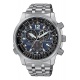 Citizen Crono Pilot Super Titanio - 20 ATM, brazalete de super titanium