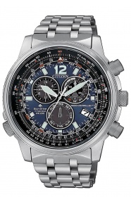 Citizen Crono Pilot Super Titanio - 20 ATM, brazalete de super titanium