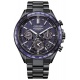 Citizen Satellite Wave Attesa, brazalete de super titanium DLC grey