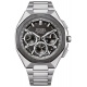 Citizen Satellite Wave Attesa ∅44 mm - 10 ATM, Esfera negra, brazalete de super titanium duratect carbide