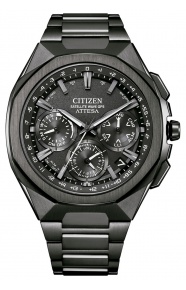 Citizen Satellite Wave Attesa, brazalete de super titanium duratect DLC