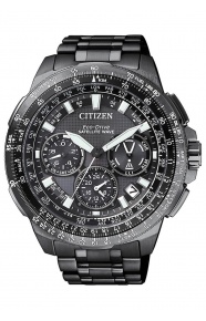 Citizen Satellite Wave GPS F900, brazalete super titanium duratect DLC + brazalete de MRK