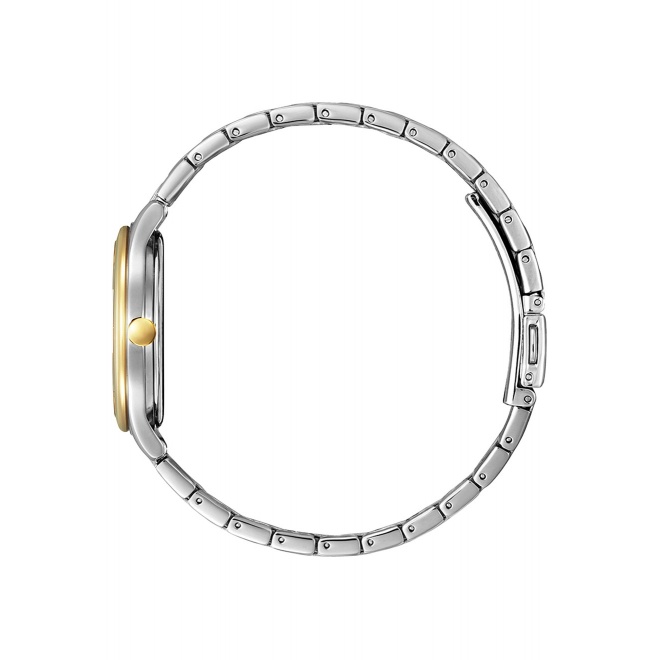 Citizen Lady ∅32 mm - 5 ATM, Esfera marfil, brazalete de acero