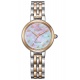 Citizen Lady ∅27,7 mm - 5 ATM, Esfera nácar rosa claro, brazalete de acero