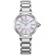 Citizen Lady ∅29,5 mm - 5 ATM, Esfera nácar rosa claro, brazalete de acero