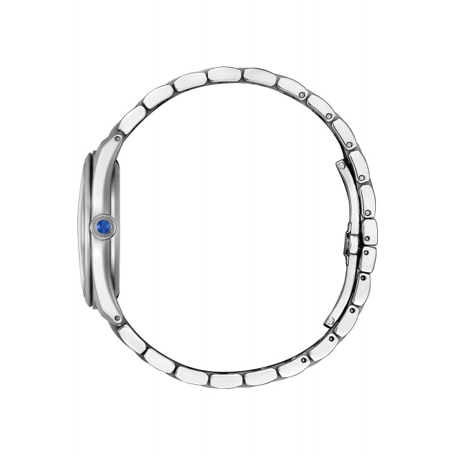 Citizen Lady ∅33 mm - 5 ATM, Esfera nácar blanco, brazalete de acero