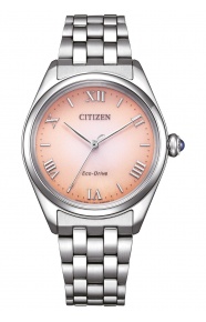 Citizen Lady ∅33 mm - 5 ATM, Esfera cobre, brazalete de acero