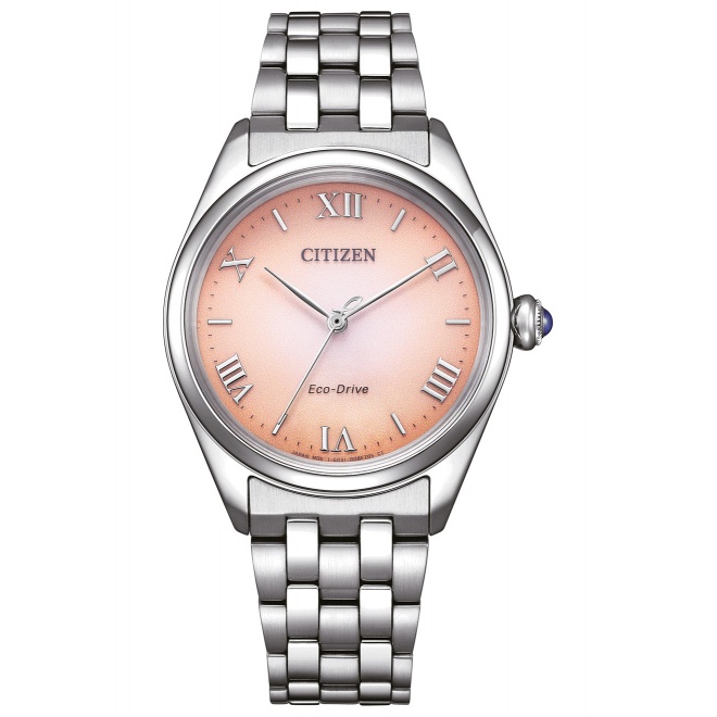 Citizen Lady ∅33 mm - 5 ATM, Esfera cobre, brazalete de acero