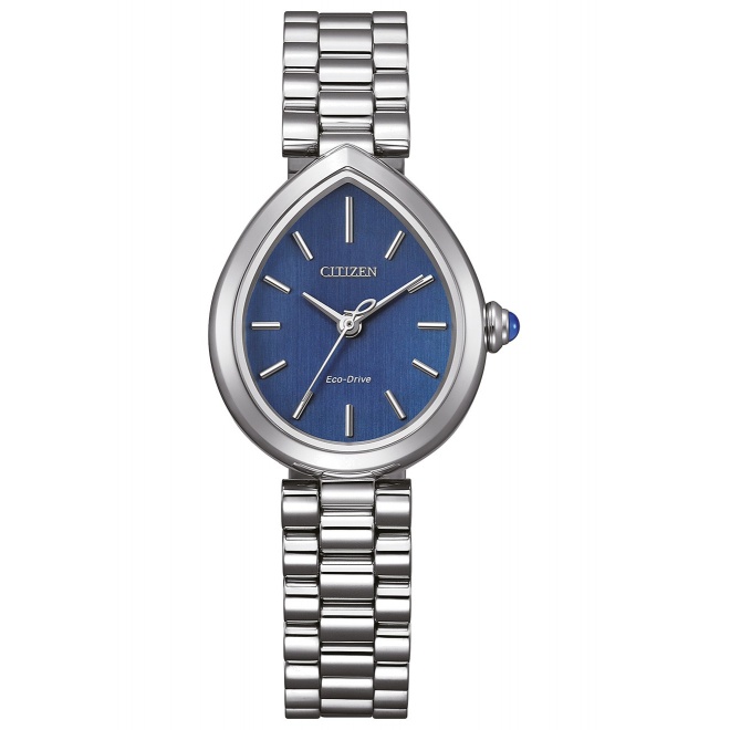 Citizen Lady ∅26,2 mm - 5 ATM, Esfera azul, brazalete de acero