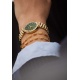 Citizen Lady ∅26,2 mm - 5 ATM, Esfera verde, brazalete de acero