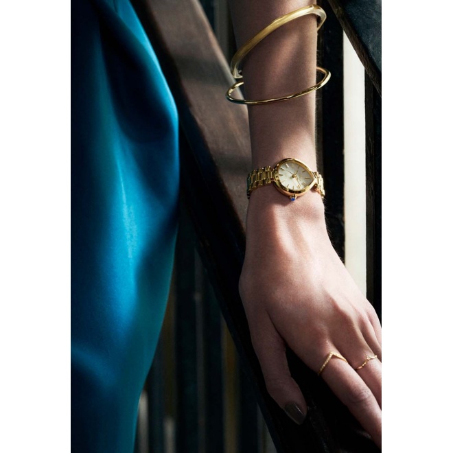 Citizen Lady ∅26,2 mm - 5 ATM, Esfera blanca, brazalete de acero