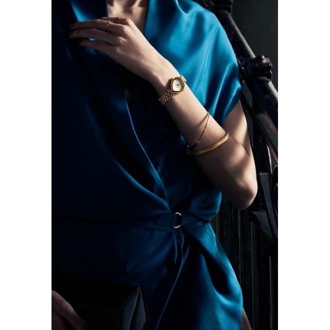 Citizen Lady ∅26,2 mm - 5 ATM, Esfera blanca, brazalete de acero