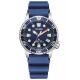 Citizen Diver’s Eco Drive ∅36,5 mm - 20 ATM, Esfera azul, correa de goma