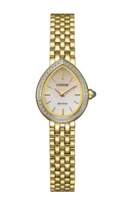 Citizen Lady Diamonds Limited Edition - 5 ATM, brazalete de acero