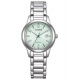 Citizen Lady ∅29,4 mm - 3 ATM, Esfera verde, brazalete de acero
