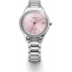 Citizen Lady Sporty ∅33,5 mm - 5 ATM, Esfera rosa, brazalete de acero