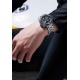 Citizen Wave Tracker ∅42,4 mm - 20 ATM, Esfera negra, brazalete de acero