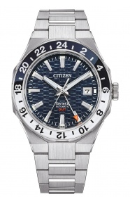 Citizen Series8 ∅41 mm - 10 ATM, Esfera azul, brazalete de acero integrado