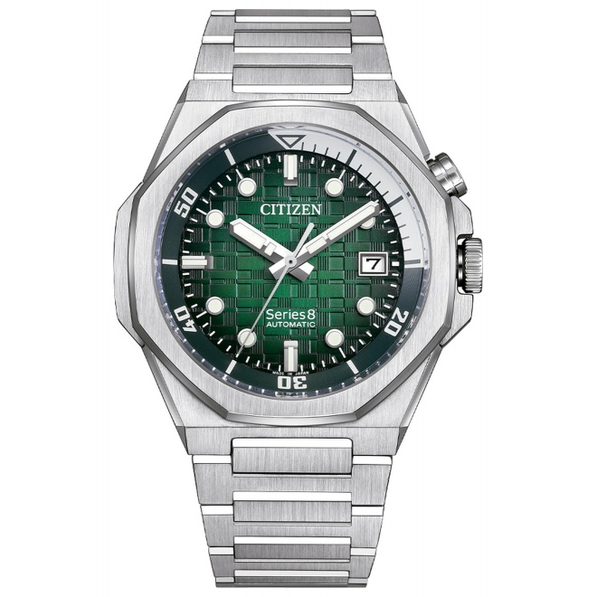 Citizen Series8 890 - 20 ATM, brazalete de acero sólido
