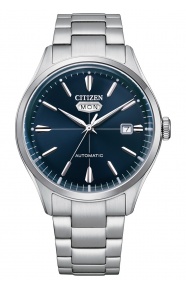 Citizen Automático C7 - 5 ATM, brazalete de acero