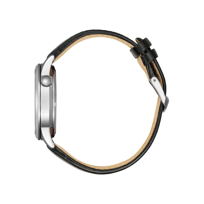 Citizen Mecha Open Heart ∅38 mm - 5 ATM, Esfera negra, correa de piel