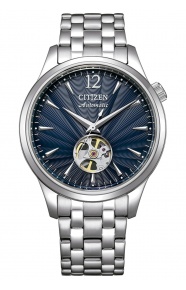 Citizen Mecha Open Heart ∅38 mm - 5 ATM, Esfera azul, brazalete de acero