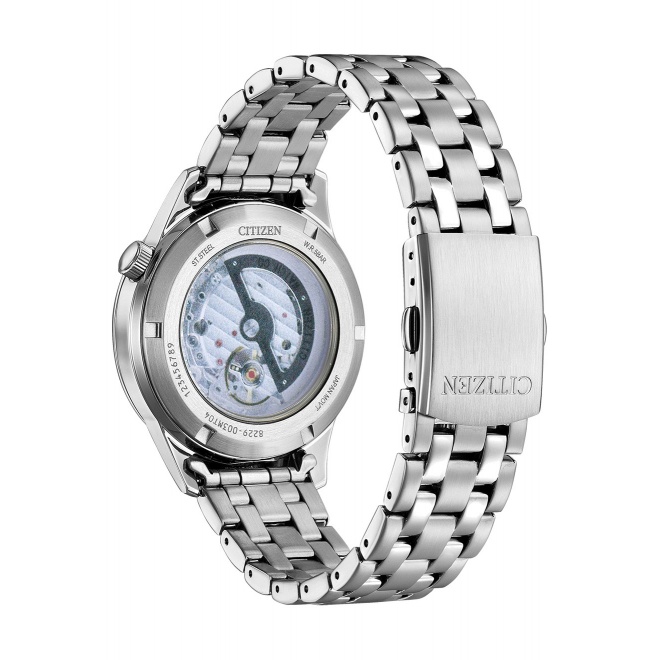 Citizen Mecha Open Heart ∅38 mm - 5 ATM, Esfera azul, brazalete de acero