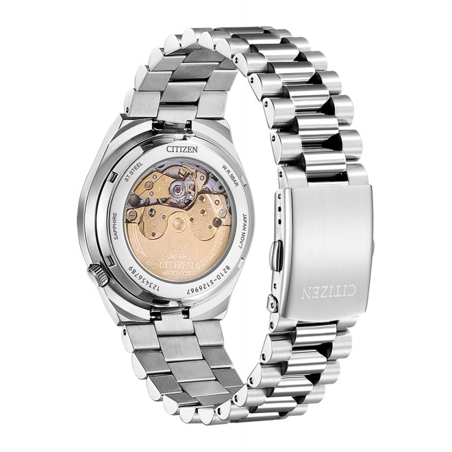 Citizen Tsuyosa ∅40 mm - 5 ATM, Esfera azul claro, brazalete de acero sólido
