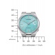 Citizen Tsuyosa ∅40 mm - 5 ATM, Esfera azul claro, brazalete de acero sólido