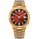 Citizen Tsuyosa ∅40 mm - 5 ATM, Esfera roja, brazalete de acero sólido