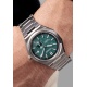 Citizen Super Titanium NJ0180 ∅40,5 mm - 10 ATM, Esfera verde, brazalete de super titanium