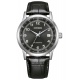 Citizen Automatic Classic ∅40 mm - 5 ATM, Esfera negra, correa de piel