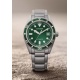 Citizen Automatic Unisex ∅38,5 mm - 10 ATM, Esfera verde, brazalete de acero