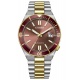 Citizen Tsuyosa Shore ∅40 mm - 10 ATM, Esfera roja, brazalete de acero sólido