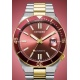 Citizen Tsuyosa Shore ∅40 mm - 10 ATM, Esfera roja, brazalete de acero sólido