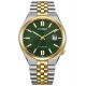 Citizen Tsuyosa 60 ∅40 mm - 5 ATM, Esfera verde, brazalete de acero sólido