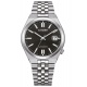 Citizen Tsuyosa 60 ( ∅37 mm - 5 ATM, Esfera negra, brazalete de acero sólido