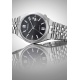 Citizen Tsuyosa 60 ( ∅37 mm - 5 ATM, Esfera negra, brazalete de acero sólido