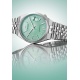 Citizen Tsuyosa 60 ( ∅37 mm - 5 ATM, Esfera verde, brazalete de acero sólido