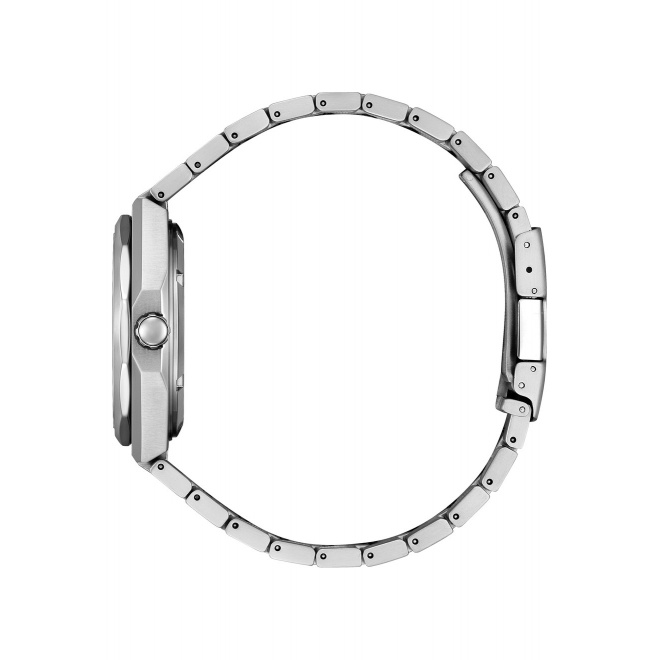 Citizen Super Titanium Zenshin 60 ∅40 mm - 10 ATM, Esfera gris azulado, brazalete sólido de super titanium TIC