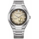 Citizen Super Titanium Zenshin 60 ∅40 mm - 10 ATM, Esfera cobre, brazalete sólido de super titanium TIC