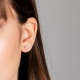 Pendientes Dormilona de oro blanco de 18 Kt con diamantes de 0,10 a 1,06 ct