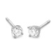 Pendientes Dormilona de oro blanco de 18 Kt con diamantes de 0,10 a 1,06 ct